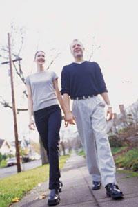 Couple Walking