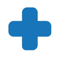 blue cross icon