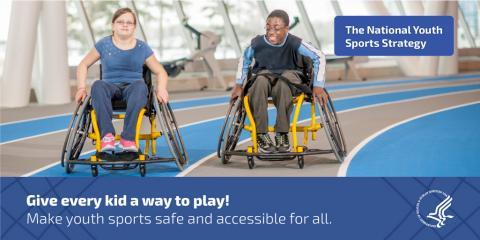 Give every kid a way to play! Make youth sports safe and accessible for all.