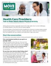Physical Activity Fact Sheet for Older Adult Patients thumbnail