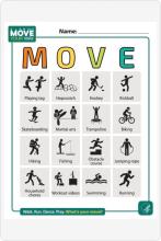 4x4 Activity Bingo Cards thumbnail