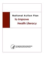 National Action Plan to Improve Health Literacy thumbnail