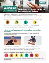 Playing Sports Fact Sheet (Spanish) thumbnail