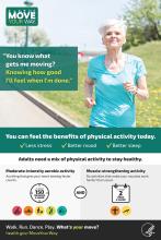 Feel the Benefits Poster (English) thumbnail