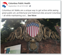 Columbus art walk