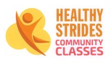 Fairfax County Park Authority Healthy Strides Community Classes graphic